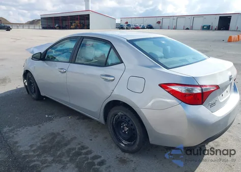 2014 Toyota Corolla Le из США, поврежденный, VIN 2T1BURHE0EC046605